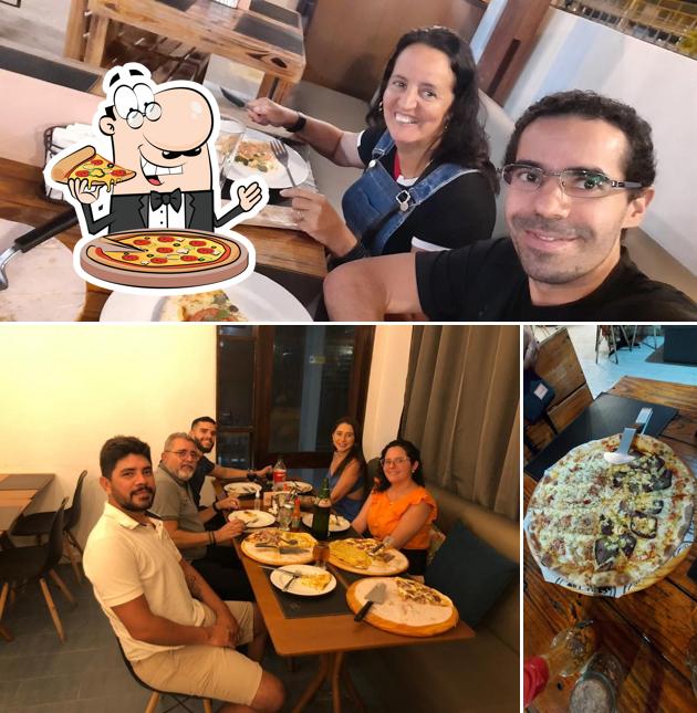 No Pizza Mestre Cabo Branco, você pode pedir pizza