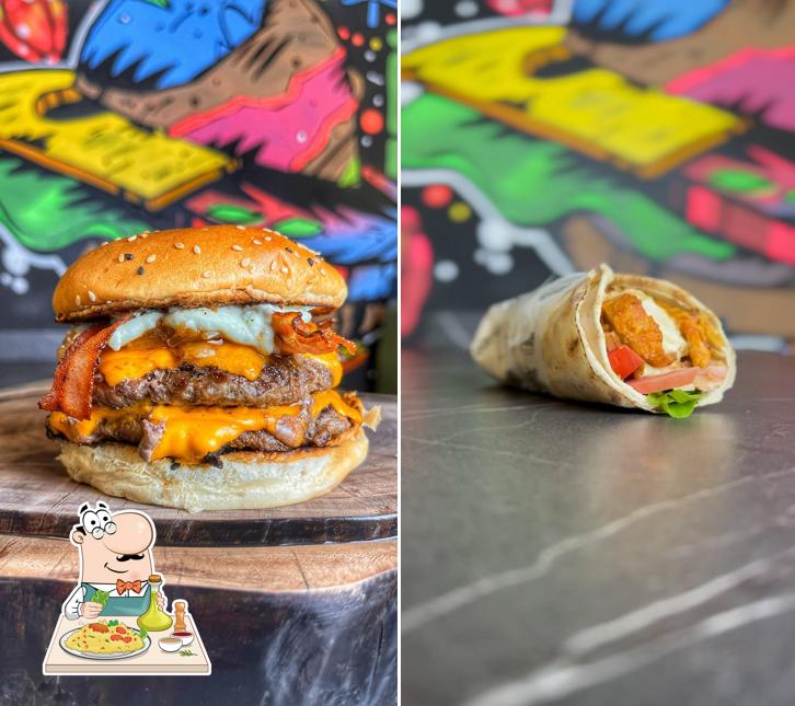 Comida em Sheik Shawarma