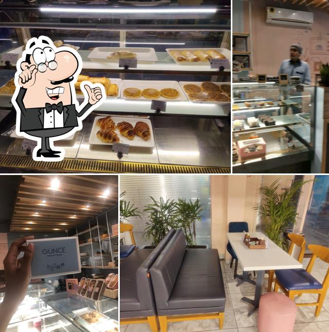 The interior of Ounce Bakery and patisserie