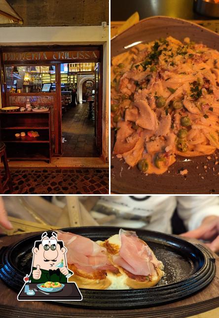 Cibo al Birreria Trilussa