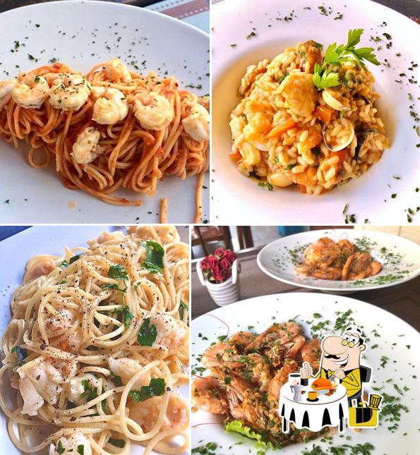 Platos en Pepe nero Bistrô