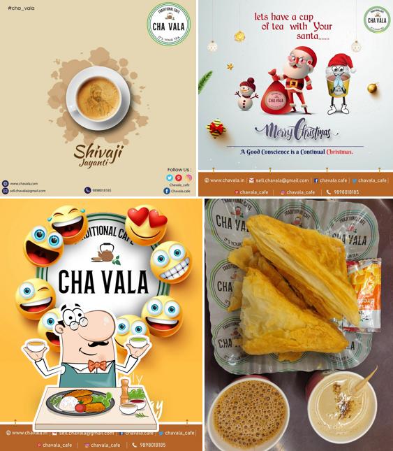 Meals at Cha Vala Cafe