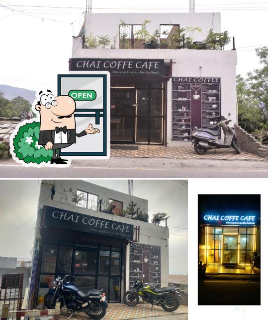 The exterior of Chai coffee cafe
