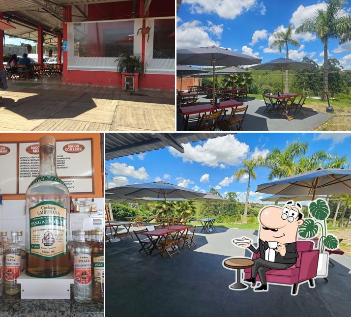 Veja imagens do interior do Caminho da Roça Restaurante e Pizzaria