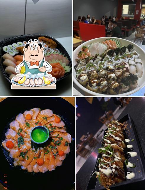 Ostras em Restaurante Honto Sushi