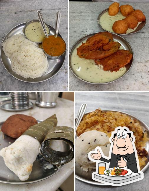 Food at Hotel Indra Bhavan