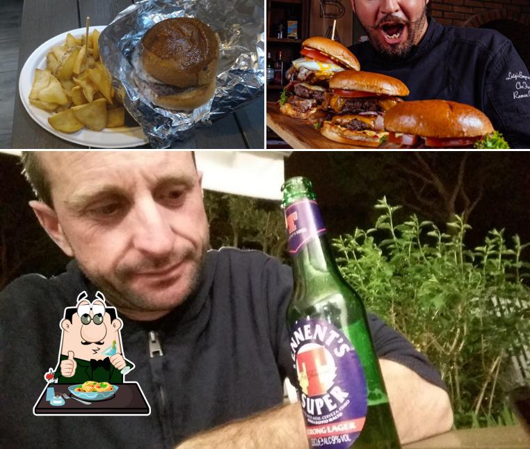 Platti al Luigi's Burger & Burritos