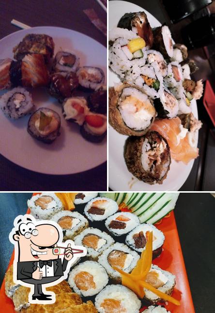 Sushi é um popular prato originário do Japão