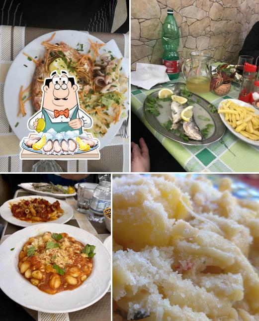 Ostriche al Pizzeria e trattoria taxi