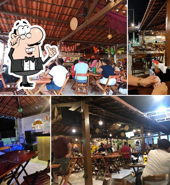 O interior do Boteco do Mattuto