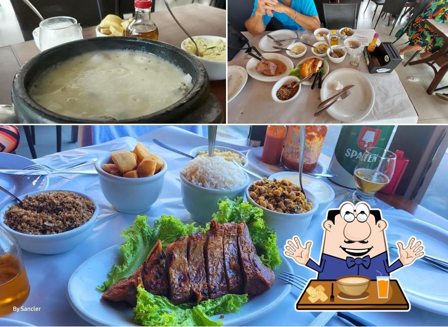 Sopa de moluscos em Carne de Sol do Ramiro