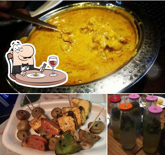 Among different things one can find food and beverage at Baba Chicken