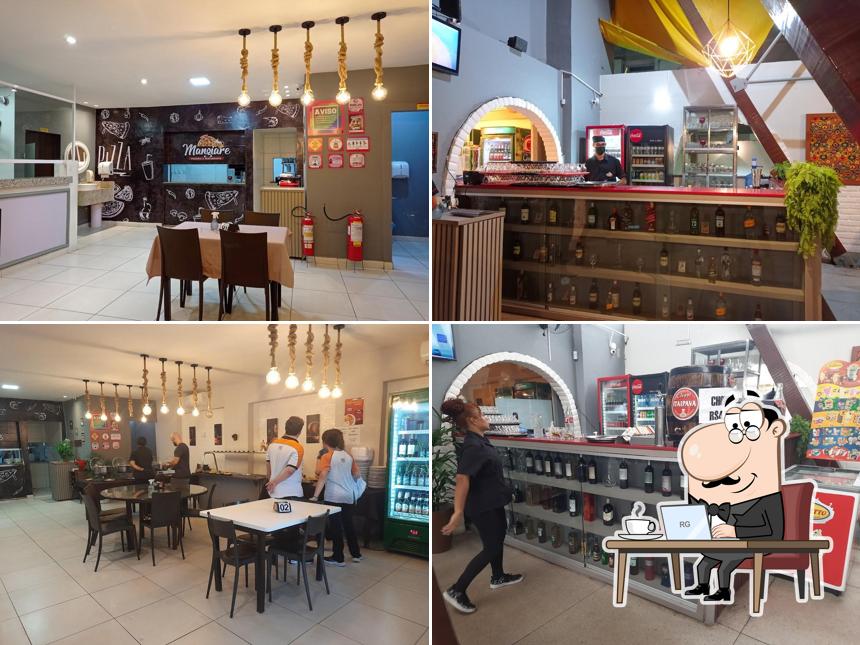 Veja imagens do interior do Mangiare Pizzaria