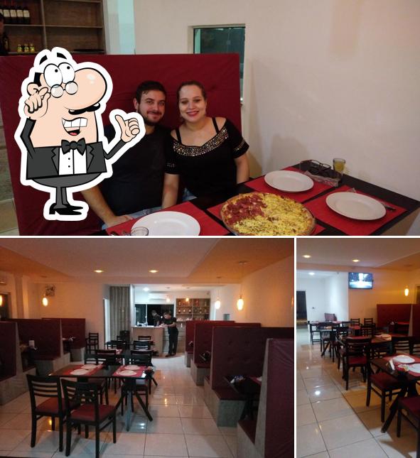 O interior do Pizzaria Dom Pepe