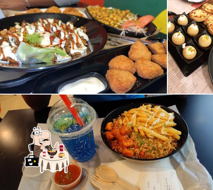 Food at The Exotic Grill