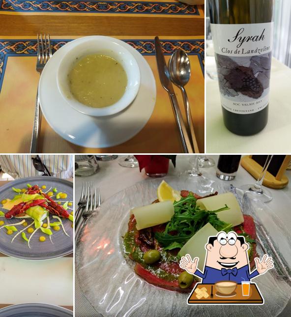 Zuppa di vongole al Hôtel de la Poste Sierre