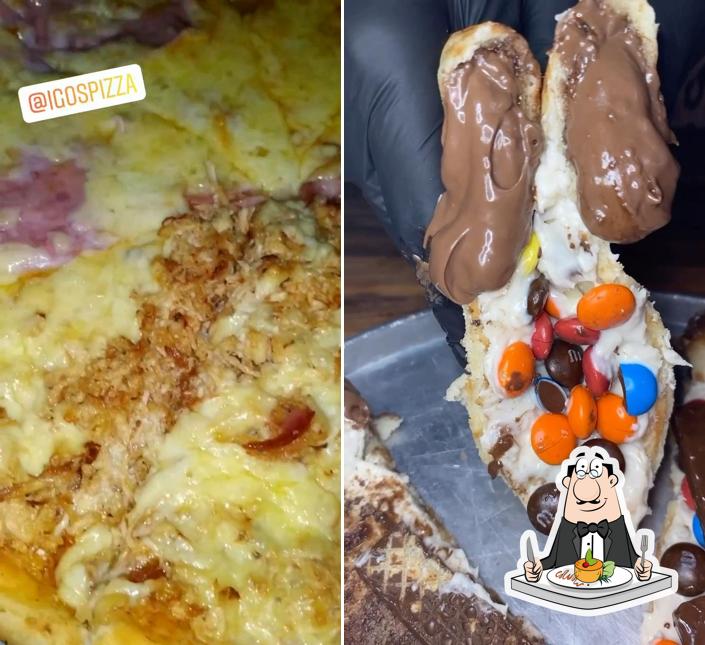 Comida em Igo's Pizzaria