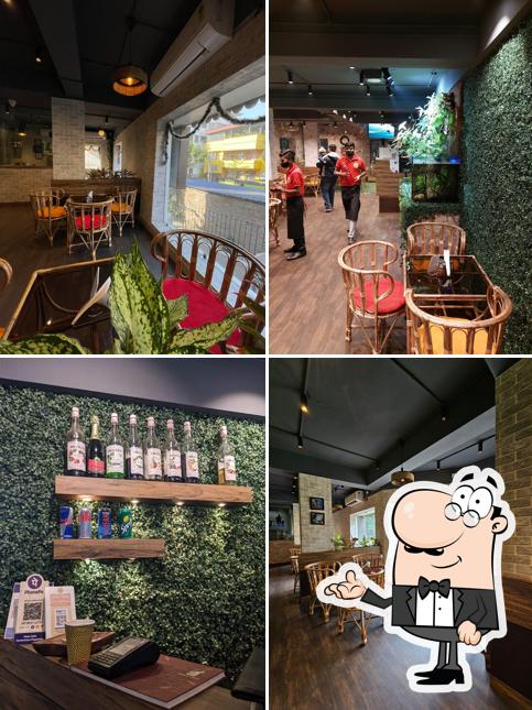 The interior of Cafe Yonder