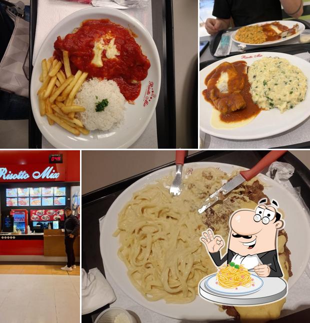 Spaghetti carbonara at Risotto Mix - Mogi Shopping