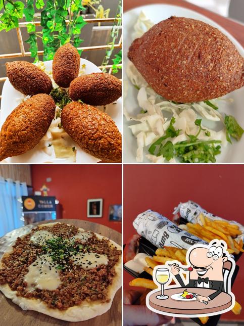 Kibbeh em Restaurante Yalla Comer - Comida Árabe (Síria)