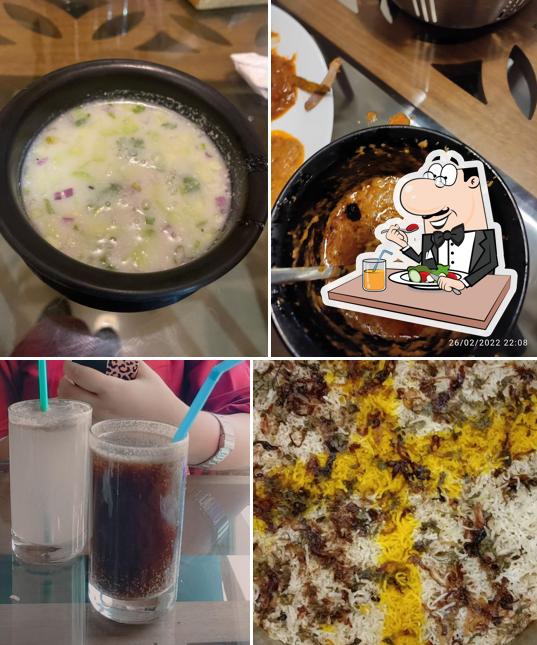 Meals at Biryani cafe