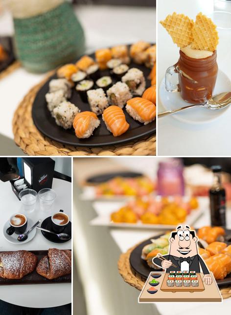 Prenditi le varie opzioni di sushi