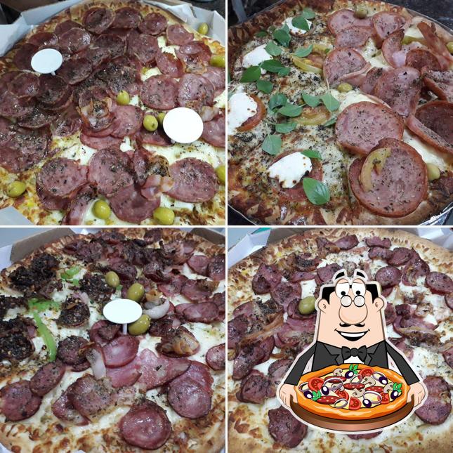 No Pizzaria Fim De Tarde, você pode provar pizza