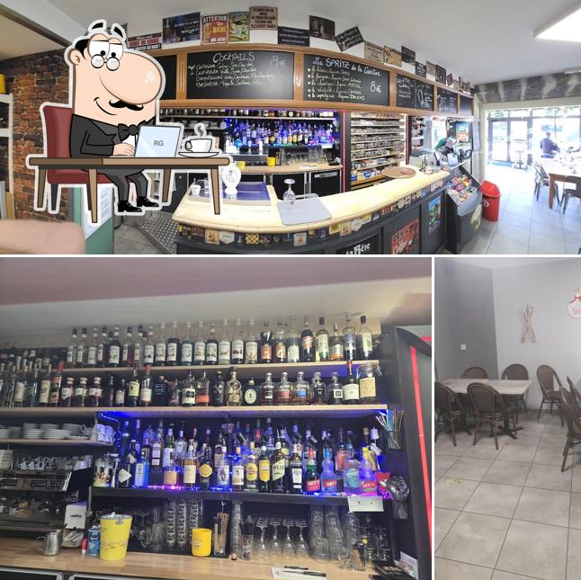 L’image de la intérieur et nourriture de La Cantine’s
