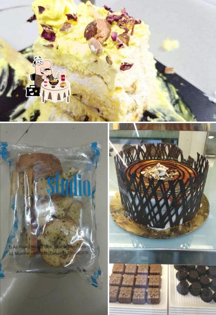 Meals at Bake Studio cake shop