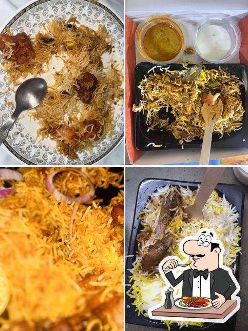Food at Biryani Mahal