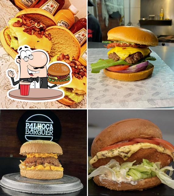 Peça um hambúrguer no Palhoça Burguer