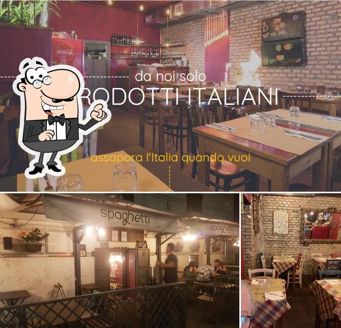 Dai un'occhiata agli interni di Spaghetti