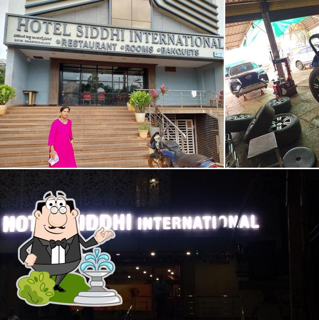 You can get some fresh air at the outside area of Hotel Siddhi International