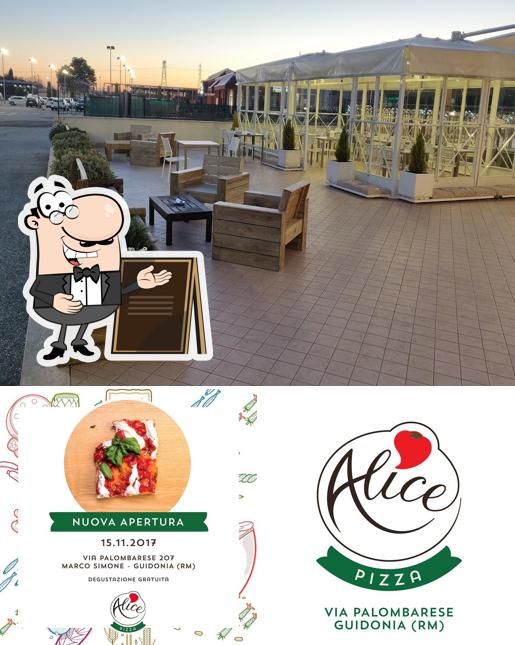 Gli esterni di Alice pizza