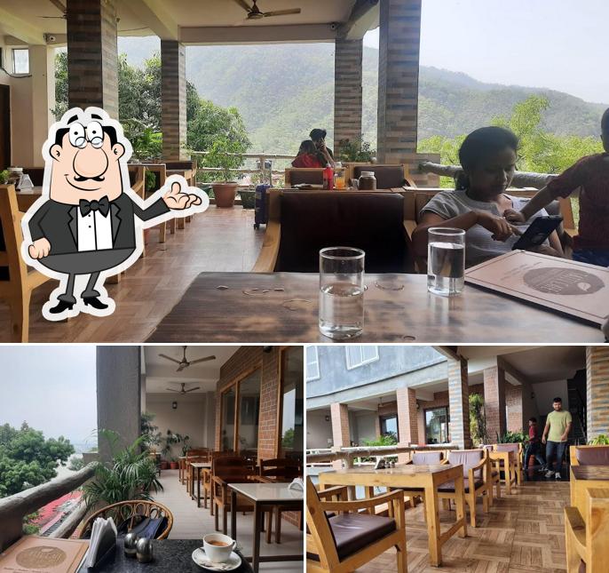 The interior of Tattv cafe