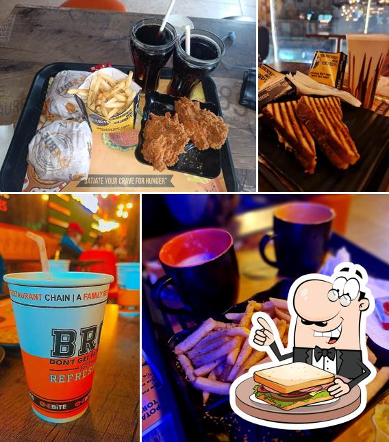 Grilled cheese sandwich at One Bite Chapra