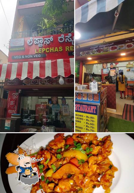 Food at Lepcha's Restaurant & momos Corner
