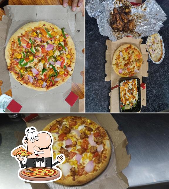 At Pizza Wings Goa, you can enjoy pizza