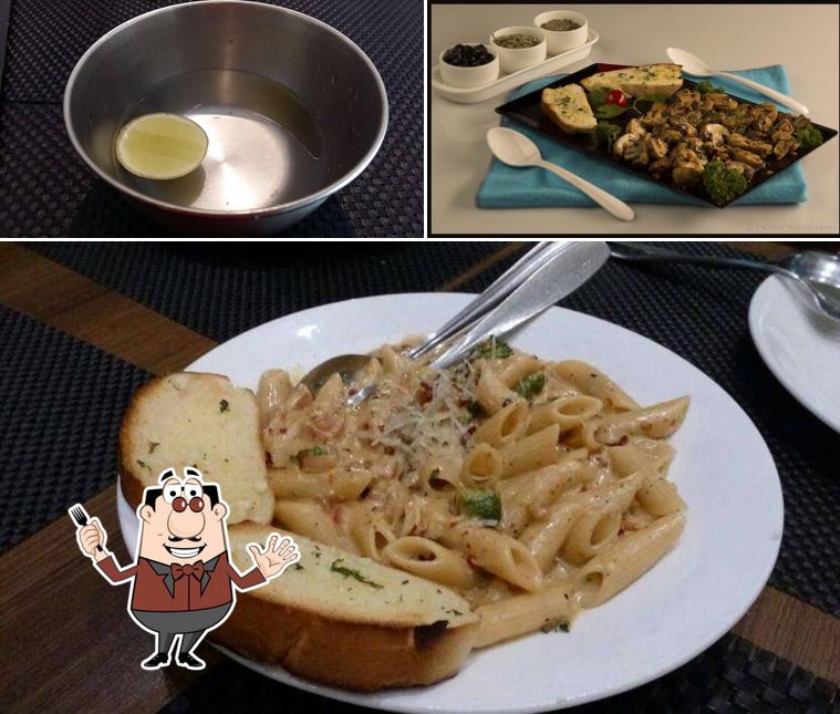 Meals at Oliva Veg Restaurant