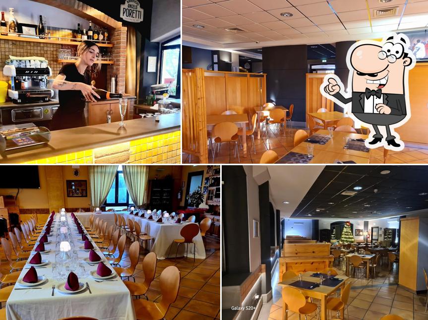 Siediti a un tavolo di La Rustica Pizzeria & Ristorante