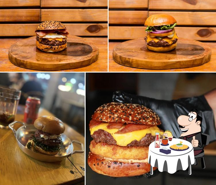 Experimente um hambúrguer no The Burger House
