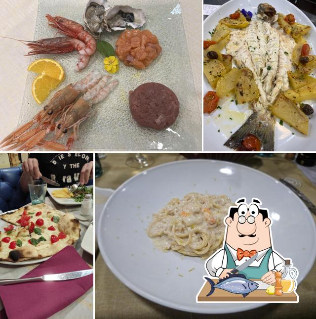 Salmone grigliato al Ristorante The Gold