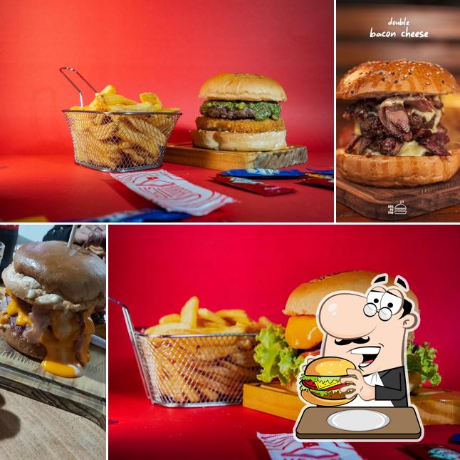 Delicie-se com um hambúrguer no Uai Burger