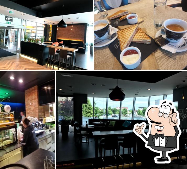 Dai un'occhiata agli interni di BUM Cafe, KAVARNA
