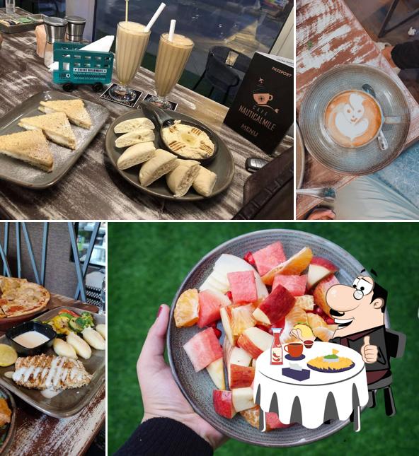 Cheese plate at Cafe Nautical Mile