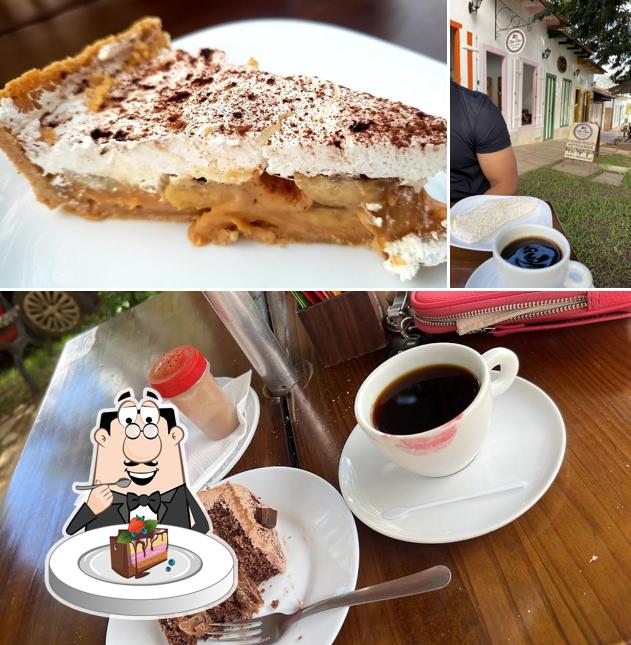 Bolo de chocolate em Magia Do Café