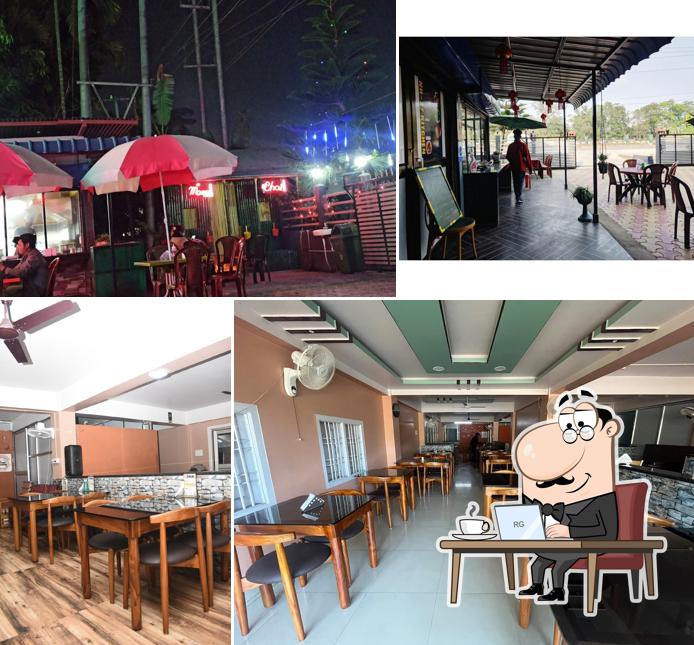 The interior of NH-27 KITCHEN