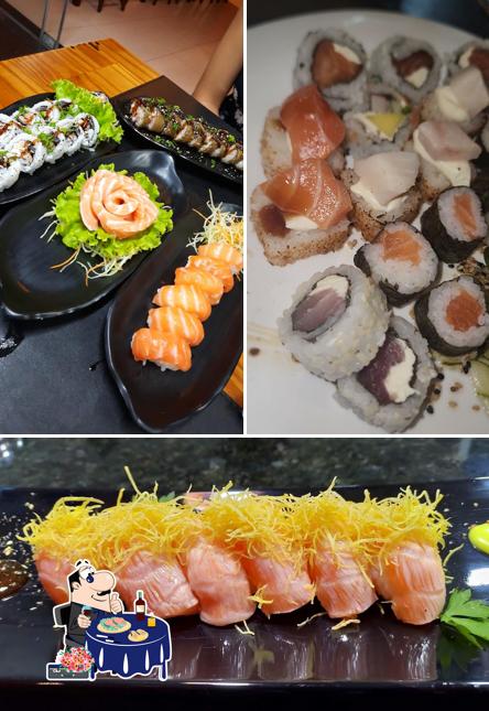 Sashimi em Jensai Sushi