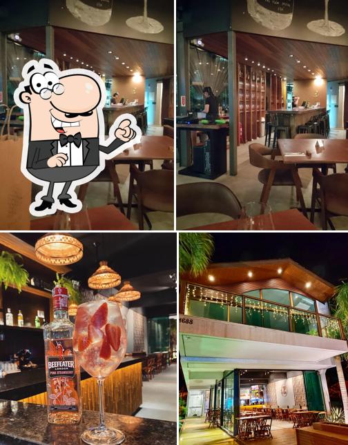 O interior do Zilá Restaurante & Eventos