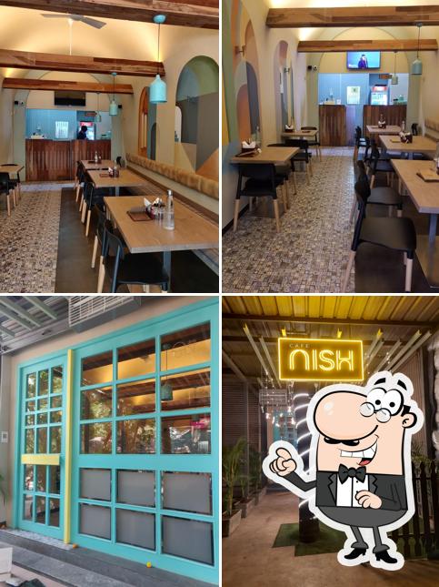 Check out how Cafe Nish looks inside